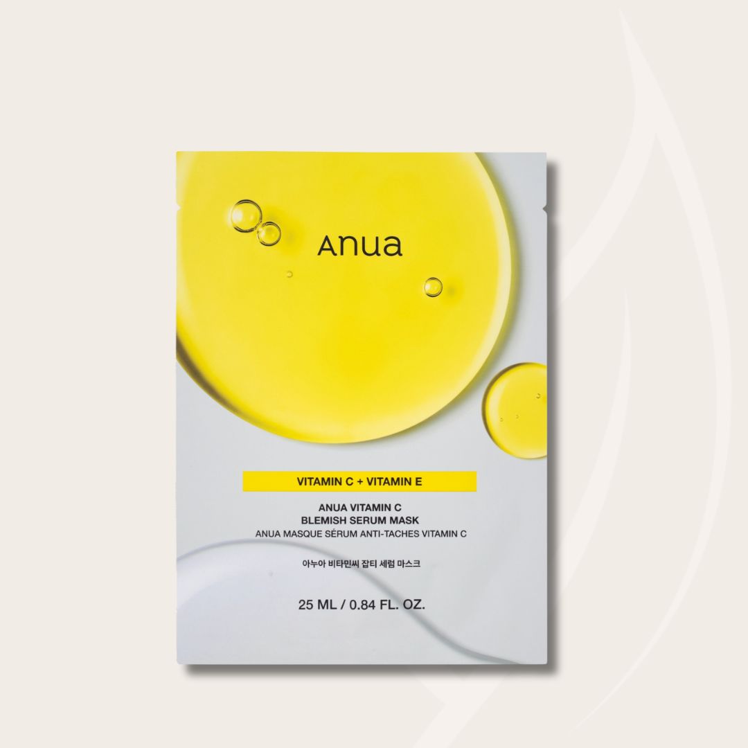 ANUA Green Lemon Vita C Blemish Serum Mask