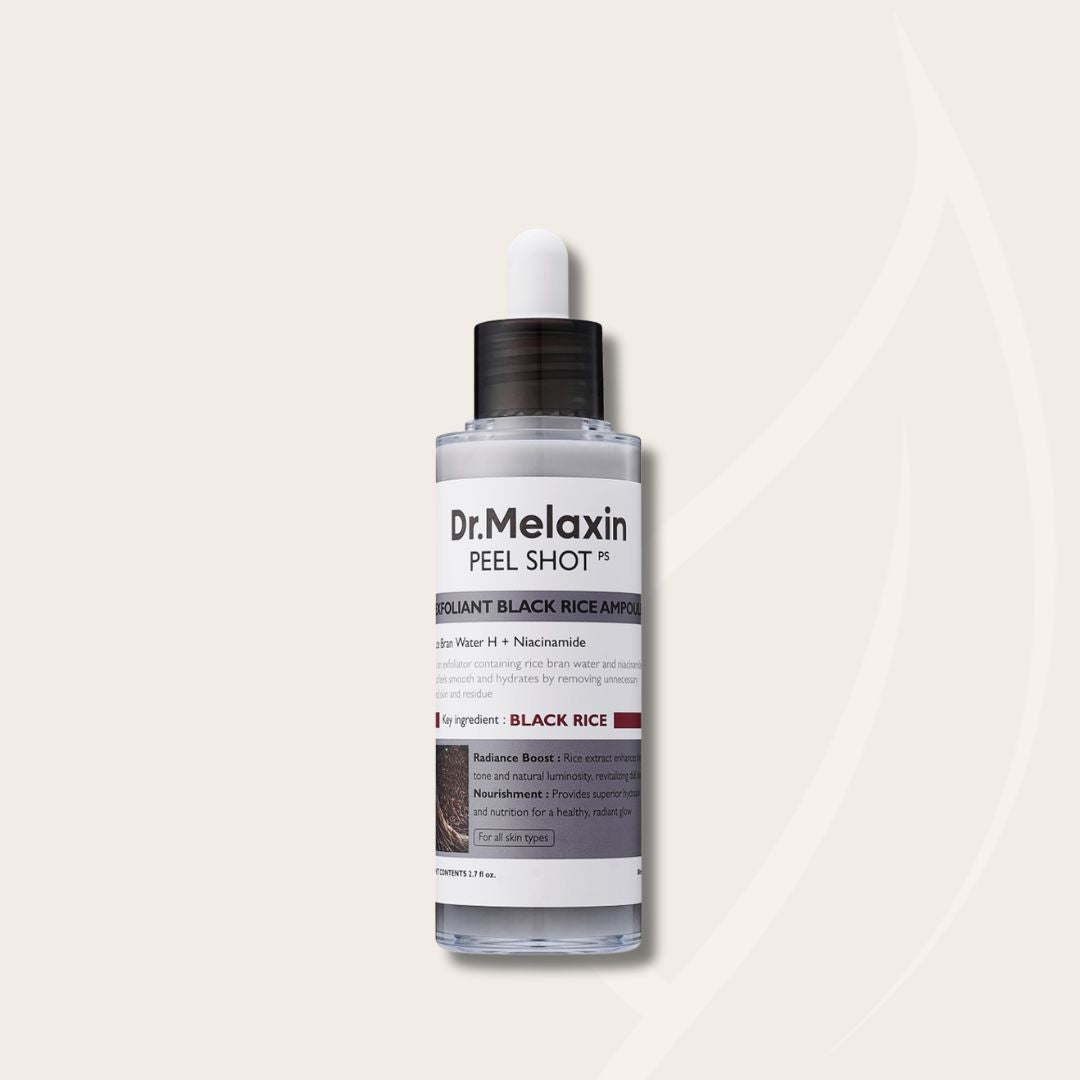 DR. MELAXIN Peel Shot Exfoliating Black Rice Ampoule