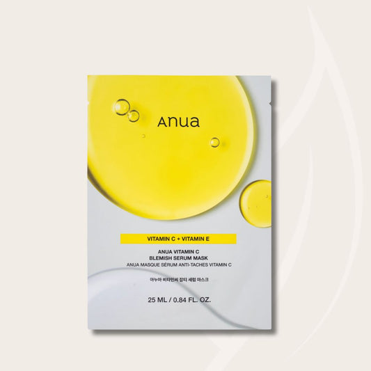 ANUA Green Lemon Vita C Blemish Serum Mask