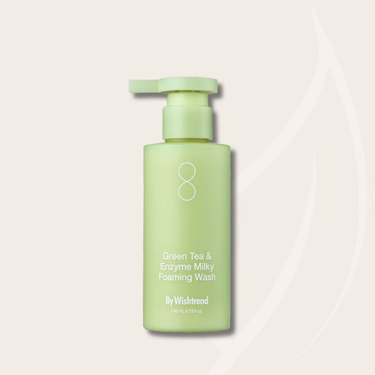 BY WISHTREND Green Tea and Enzyme Milky Foaming Wash