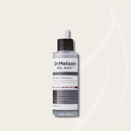 DR. MELAXIN Peel Shot Exfoliating Black Rice Ampoule