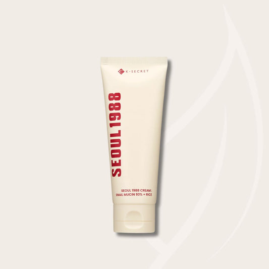 K-SECRET Seoul 1988 Cream: Snail Mucin 93% + Rice
