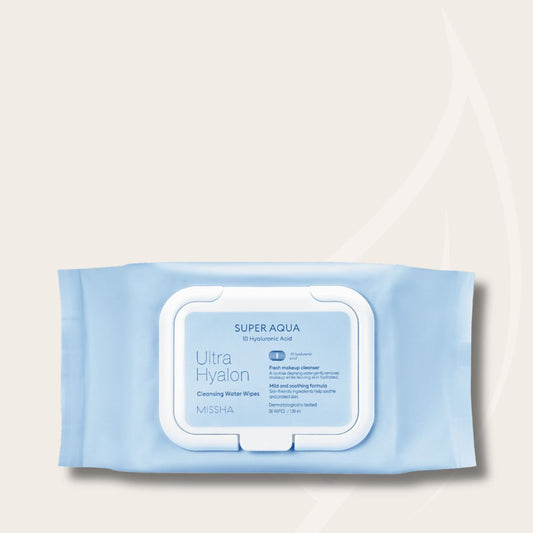 MISSHA Super Aqua Ultra Hyalron Cleansing Water Wipes