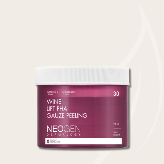 NEOGEN Dermalogy Wine Lift PHA Gauze Peeling (30pads)